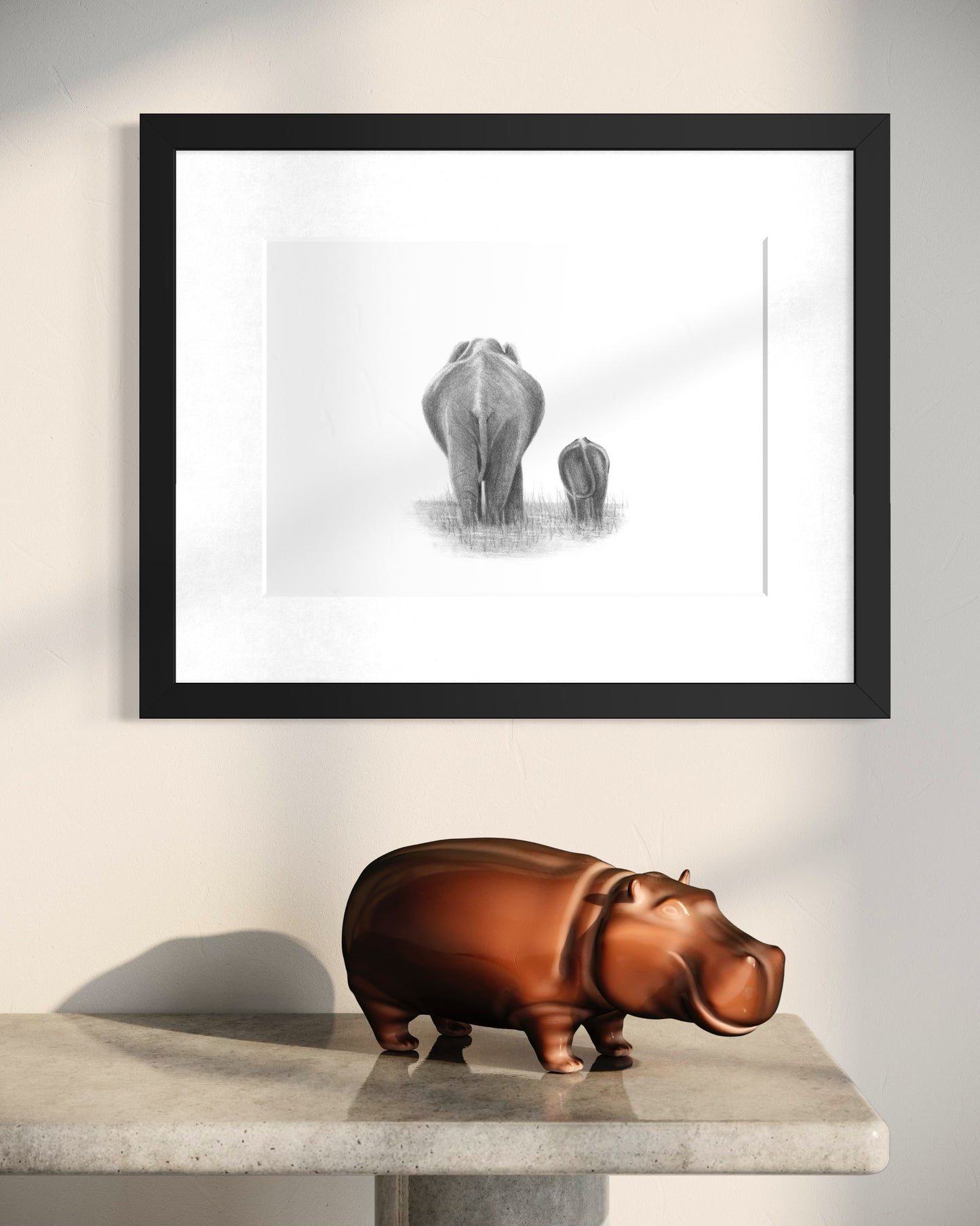 'Side By Side' Fine Art Print