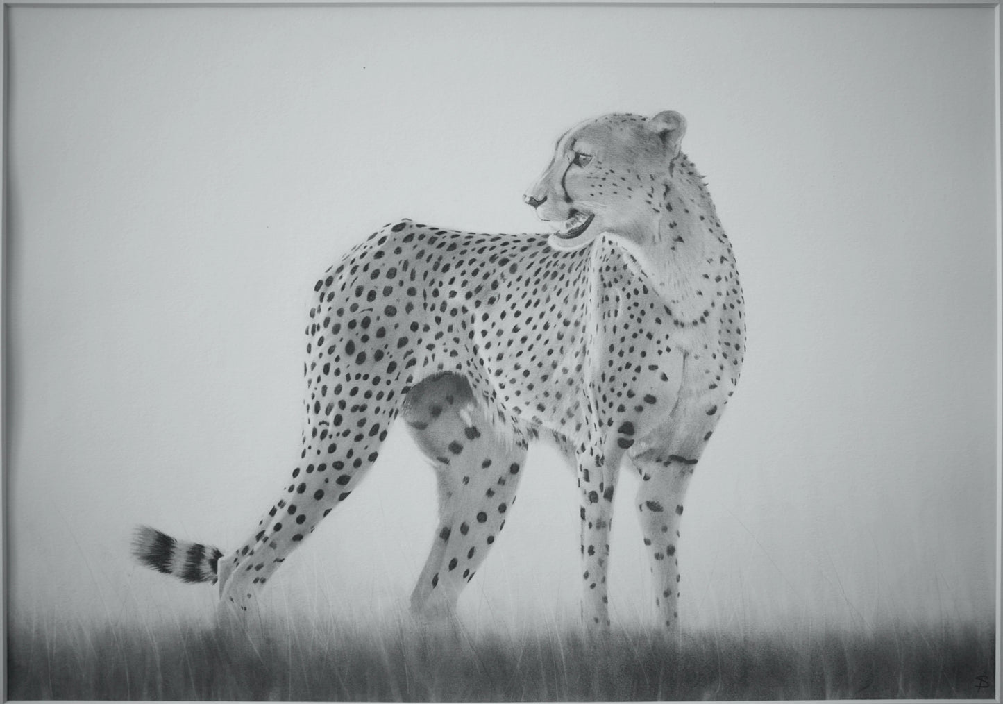 'A Breath Ahead' Original Artwork