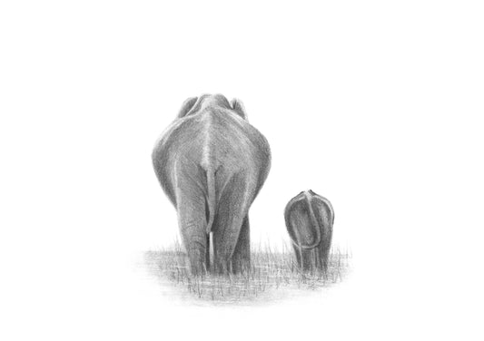 'Side By Side' Fine Art Print