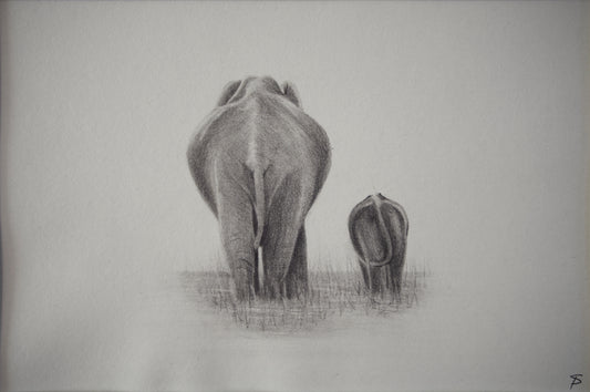 'Side By Side' Original Artwork