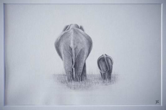'Side By Side' Original Artwork